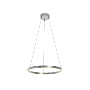 AFX Glo 24" LED Pendant - 3000K - 120V - Satin Nickel