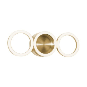 AFX Glo 14" LED Wall Sconce - 3000K - 120V - Satin Brass