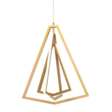 AFX Gianna 27" LED Pendant - 3000K - 120V - Gold