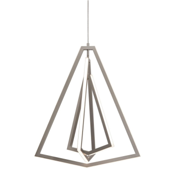 AFX Gianna 27" LED Pendant - 3000K - 120V - Satin Nickel