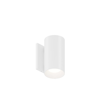 DMF Lighting H-Series 3.5" LED Wall Mount Cylinder - 5 | 9 | 12W - Dim-to-Warm / 27K-18K - 120V - White