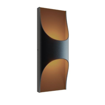 AFX Harrison 12" Outdoor Sconce - 3000K - 120V - Black
