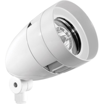 RAB 13W LED Bullet Flood Light - 5000K - 1,980 Lumens - 120-277V - White