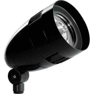RAB 13W LED Bullet Flood Light - 5000K - 1,980 Lumens - 120-277V - Black
