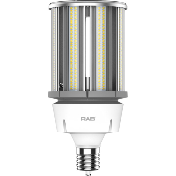RAB 120W LED HID Post Top Retrofit Lamp - EX39 Base - 5000K - 18,000 Lumens - 100-277V