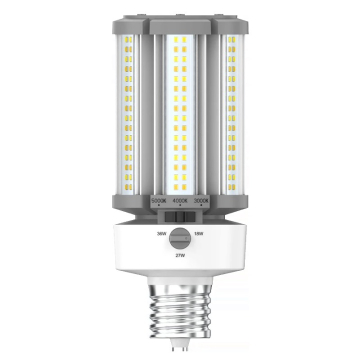 RAB LED HID Retrofit Lamp - E26 Base - CCT Selectable - 120-277V