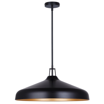 Canarm Holland 4-Light Pendant - 120V - Black