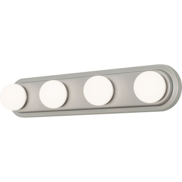 AFX Hollywood 4-Light LED Vanity Light - 3000K - 120V - Satin Nickel