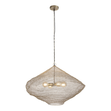 Canarm Warren 4-Light Pendant - 120V - Antique Brass