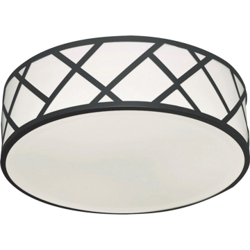 AFX Haven 13" LED Flush Mount - CCT Selectable - 120-277V - Black