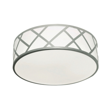 AFX Haven 17" LED Flush Mount - Motion Sensor - 29W - CCT Selectable - 120-277V - Satin Nickel