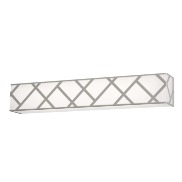 AFX Haven 27" LED Vanity Light - CCT Selectable - 120-277V - Satin Nickel