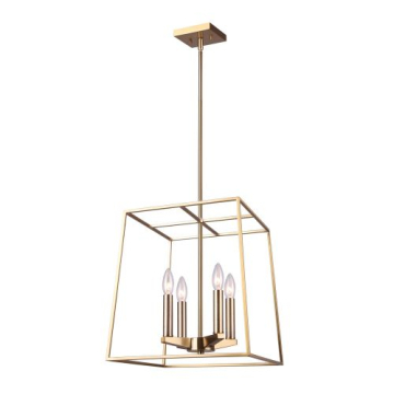 Canarm Coco 4-Light Chandelier - 120V - Gold