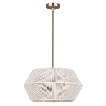 Canarm Willow 4-Light Chandelier - 120V - Gold