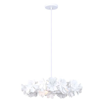 Canarm Cassia 3-Light Chandelier - 120V - White