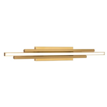 AFX Indra 36" LED Vanity Light - CCT Selectable - 120-277V - Satin Brass
