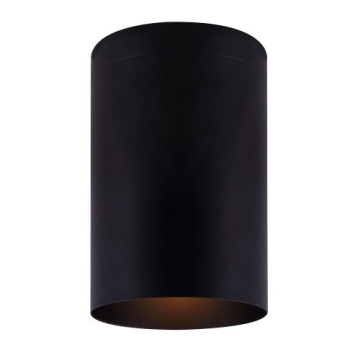 Canarm Agna 4" 1-Light Cylinder - 120V - Matte Black