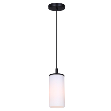 Canarm Kinslea 1-Light Pendant - 120V - Black
