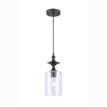 Canarm York 1-Light Cord Pendant - 120V - Oil Rubbed Bronze