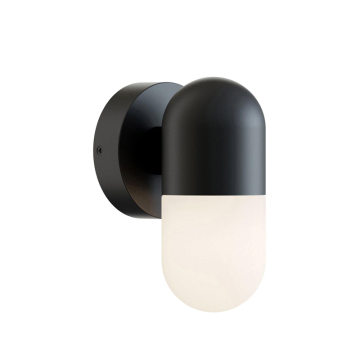AFX Irvine 8" LED Outdoor Wall Sconce - 8W - CCT Selectable - 120-277V - Black