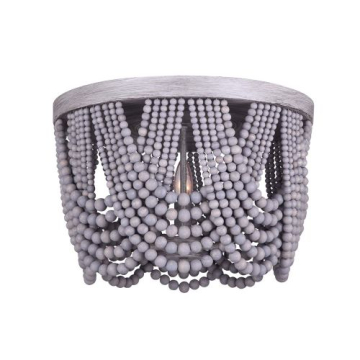 Canarm Kipling 3-Light Semi-Flush Mount - 120V - Gray
