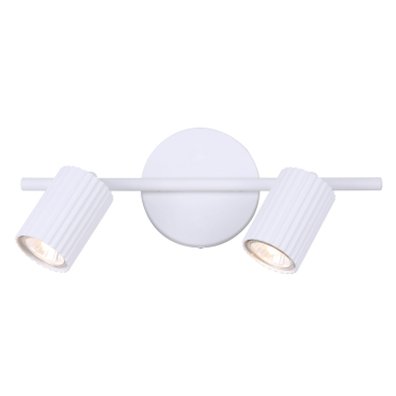 Canarm Rexton 2-Light Fixed Track Light - 120V - White