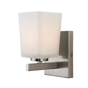 Canarm Hartley 1-Light Vanity Light - 120V - Brushed Nickel