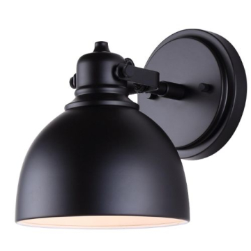 Canarm Polo 1-Light Vanity Light - 120V - Black