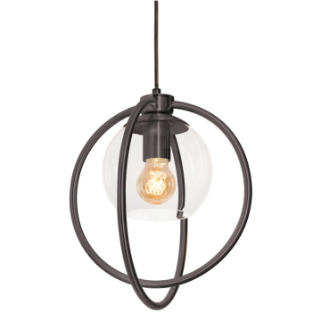 AFX Jamie 12" Pendant - 120V - Black