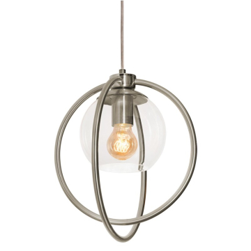 AFX Jamie 12" Pendant - 120V - Satin Nickel