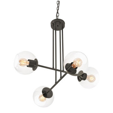 AFX Jamie 25" Pendant - 120V - Black
