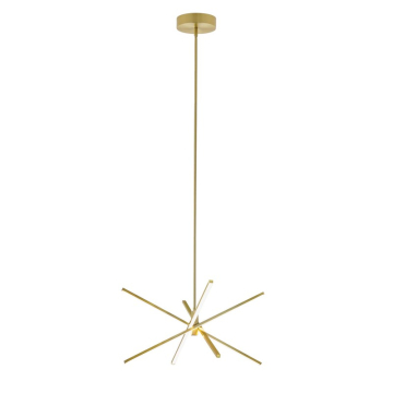 AFX Jaxx 24" LED Pendant - 3000K - 120V - Satin Brass