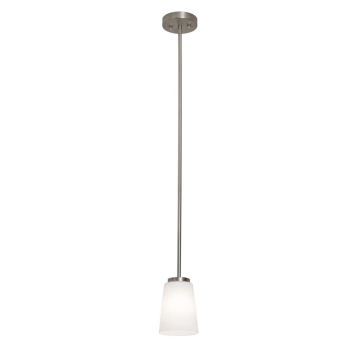 AFX Joanna 1-Light Pendant - 120V - Satin Nickel