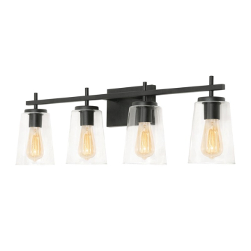 AFX Joanna 4-Light Vanity Light - 120V - Black