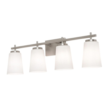 AFX Joanna 4-Light Vanity Light - 120V - Satin Nickel