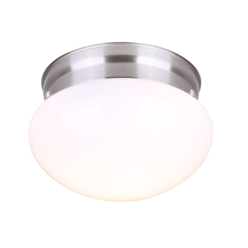 Canarm 1-Light Flush Mount - 120V - Brushed Nickel