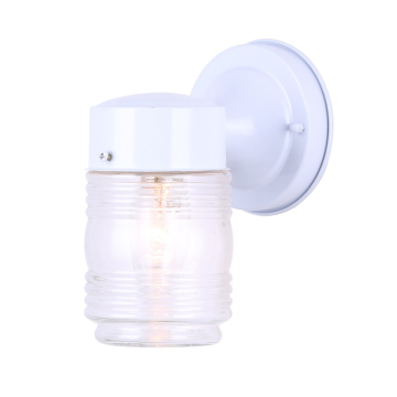 Canarm 1-Light Outdoor Lantern - 120V - White