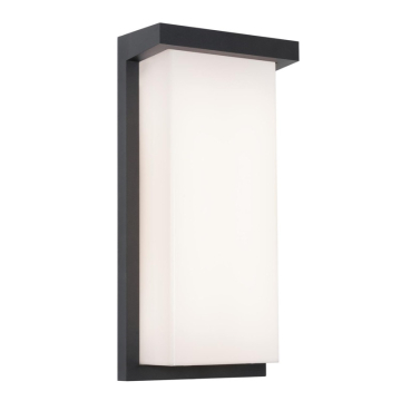 AFX Kent 16" LED Outdoor Wall Sconce - 20W - CCT Selectable - 120-277V - Black