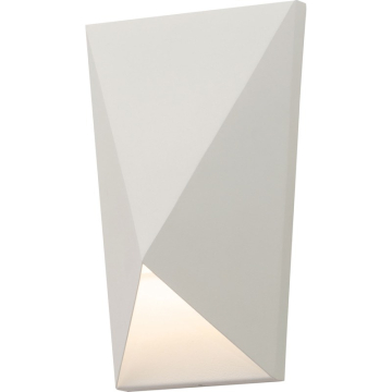 AFX Knox 10" LED Outdoor Wall Sconce - 3000K - 120-277V - White