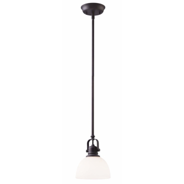 Canarm Rowan 1-Light Pendant - 120V - Oil Rubbed Bronze