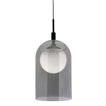 AFX Kiran 8" LED Pendant - 15W - 3000K - 120V - Black