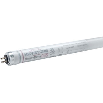 Keystone 48" LED T5 HE Tube - 13W - 3500K - 120-277V - Single or Double Ended