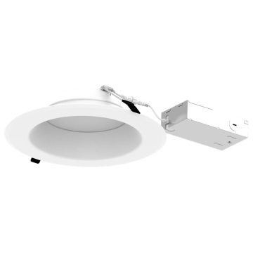 Keystone 10" Round LED Recessed Downlight - 21 | 29.5 | 37.5W - CCT Selectable - 120-277V - White