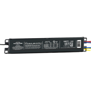 Keystone Ballast for UV-C Germicidal Lamps - 1 or 2 Lamps - 480mA Output - 120-277V
