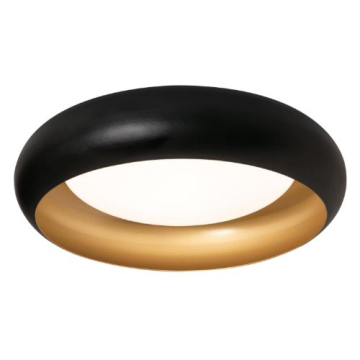 AFX Kayce 15" LED Ceiling Light - CCT Selectable - 120V - Black