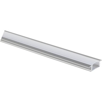 Task Lighting 48" Recessed Aluminum Mounting Channel for LED Tape Light - Frosted Lens