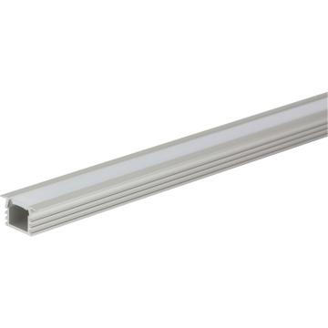 Task Lighting 90" Extra-Depth Recessed 002 Mounting Channel for LED Tape Light - Frosted Lens