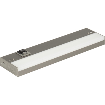 Task Lighting 7W 12" LED Under Cabinet Light - CCT Selectable - 480 Lumens - 120V - Dark Silver