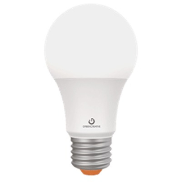 Green Creative High CRI LED A19 Lamp - 6W - 2700K - 480 Lumens - 120V