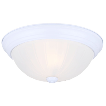 Canarm 11" 2-Light Flush Mount - 120V - Brushed Pewter